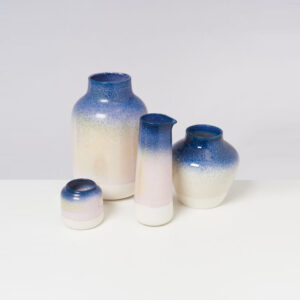 Keramik blau