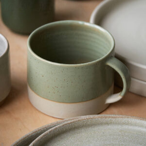 Grene Tasse Steinzeug